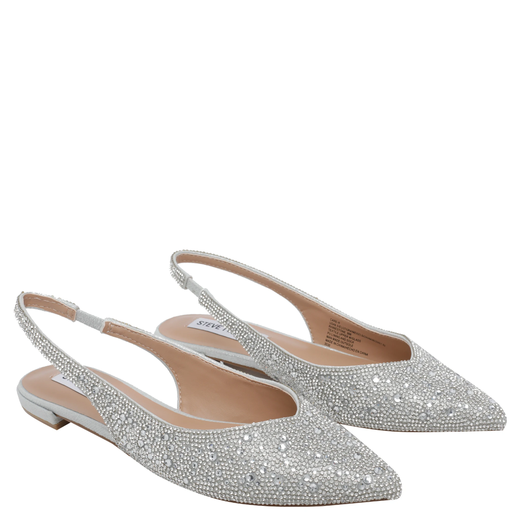 Steve Madden Flat shoes Silver