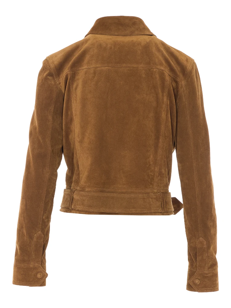 Saint Laurent  Jackets Brown alternative