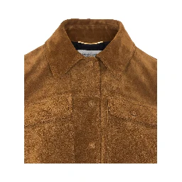 Saint Laurent  Jackets Brown