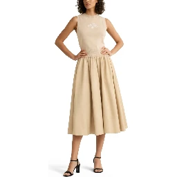 COTTON MAXI SKIRT