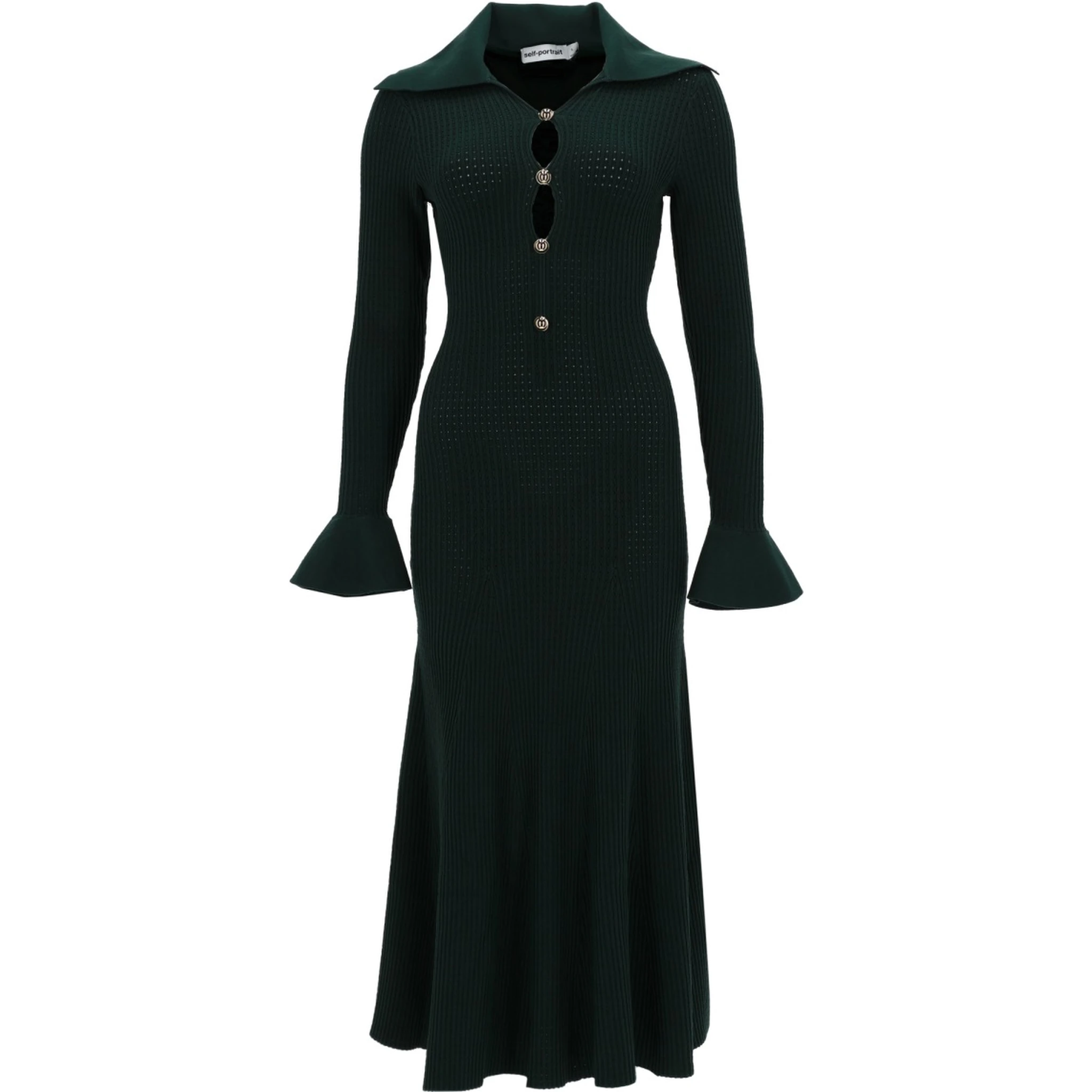 MIDI DRESS WITH CUT-OUT