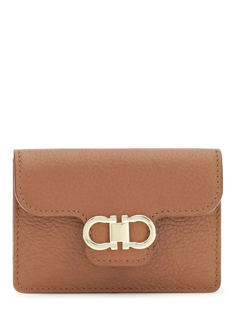 Brown Calf Leather Bos Taurus Wallet