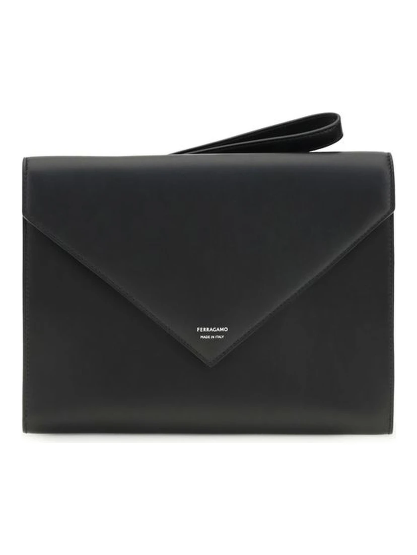 Black Calf Leather Bos Taurus Wallet