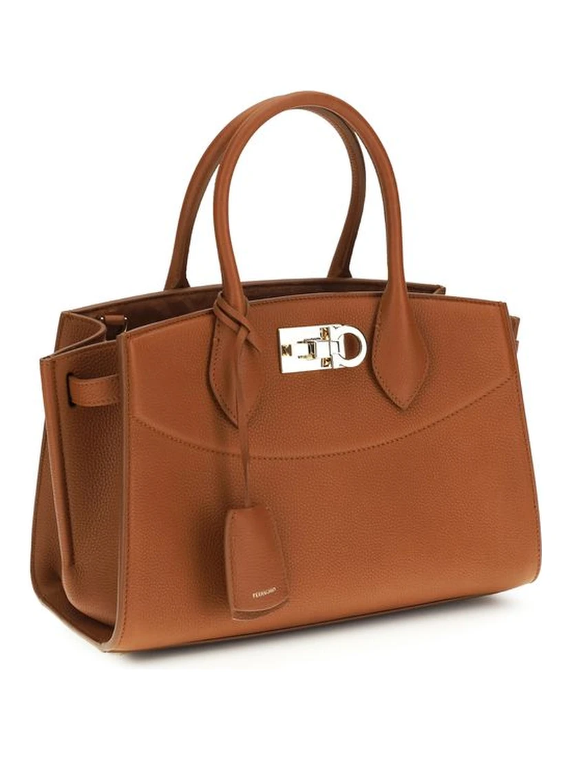 Brown Calf Leather Bos Taurus Shoulder Bag