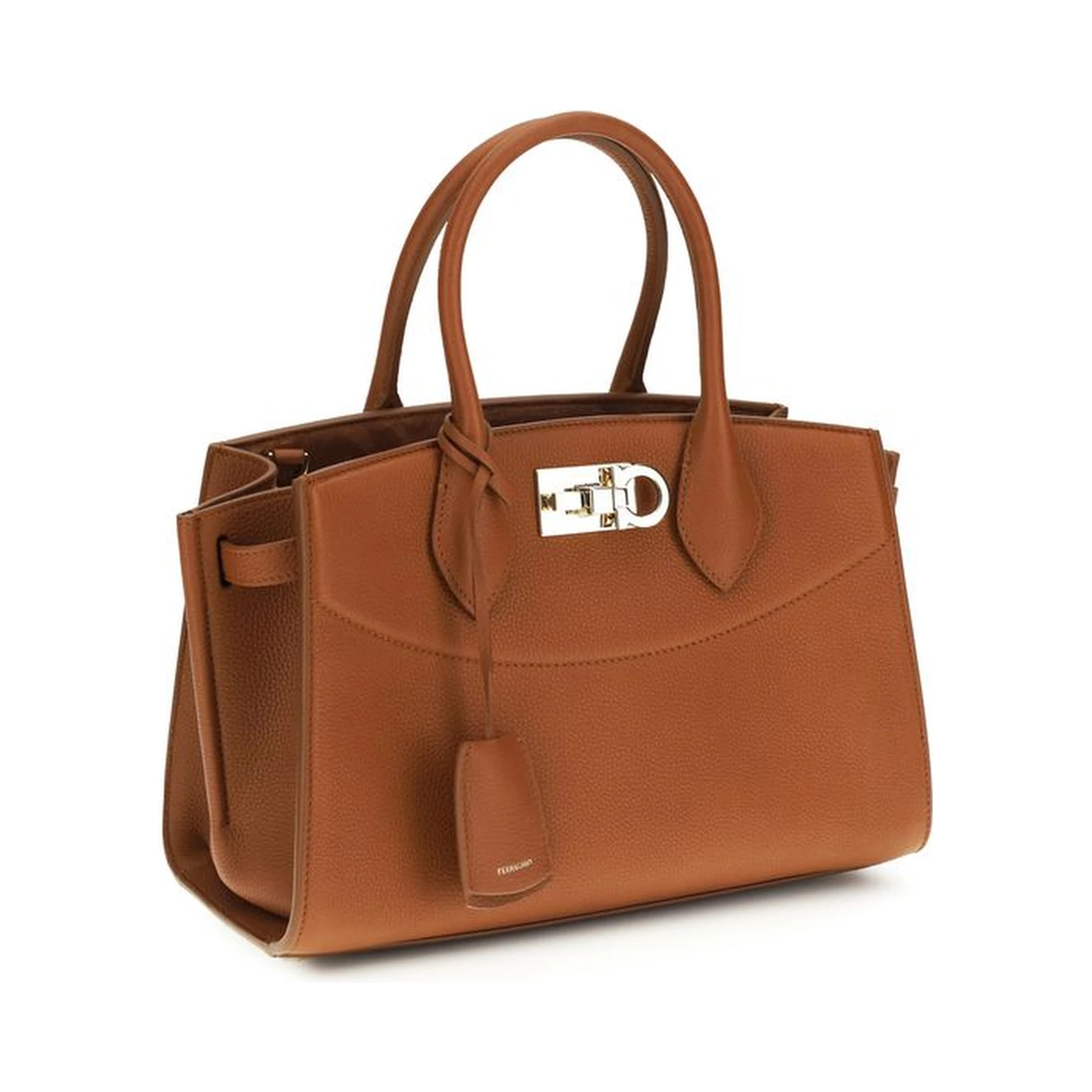 Brown Calf Leather Bos Taurus Shoulder Bag