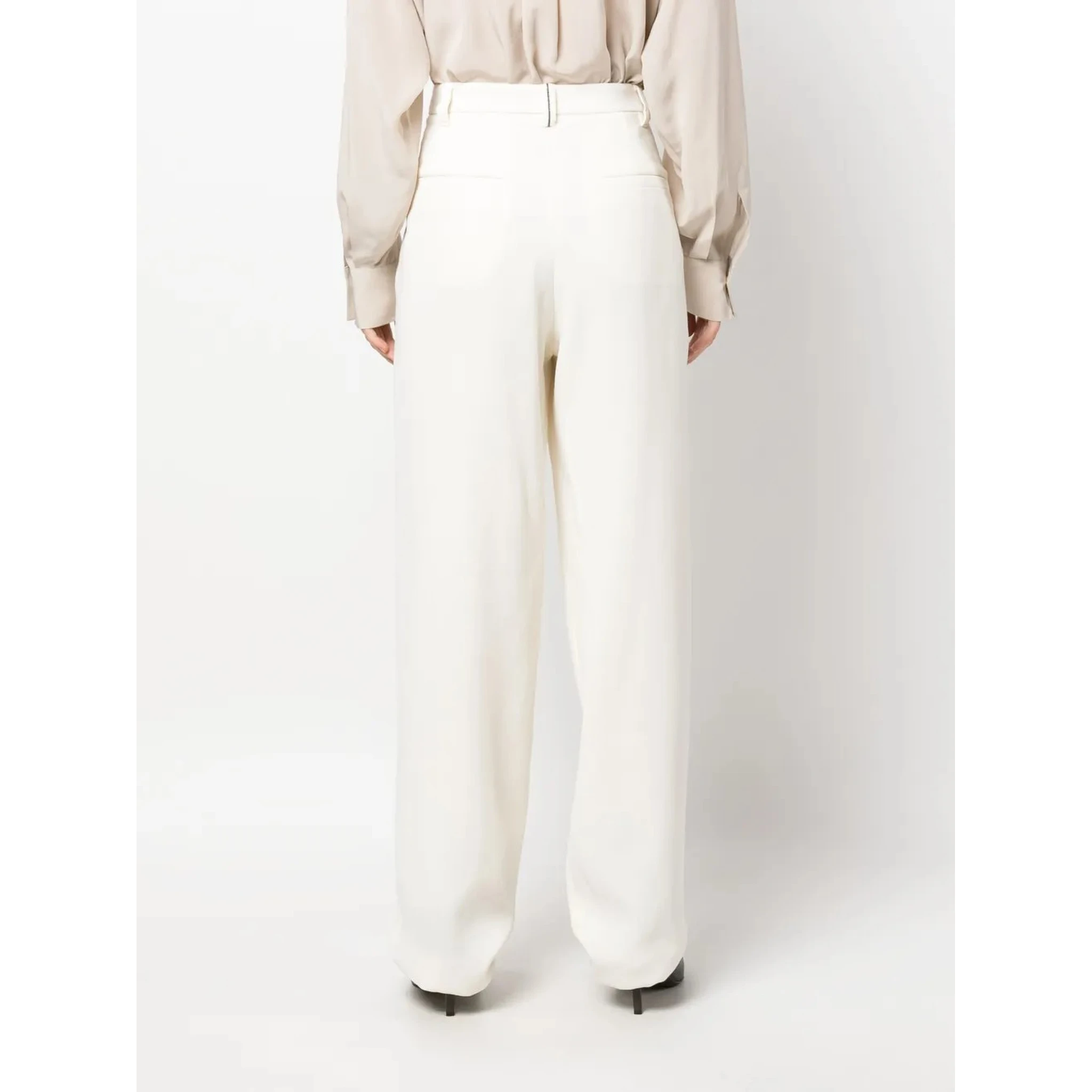 Natural Viscose Casual Pants
