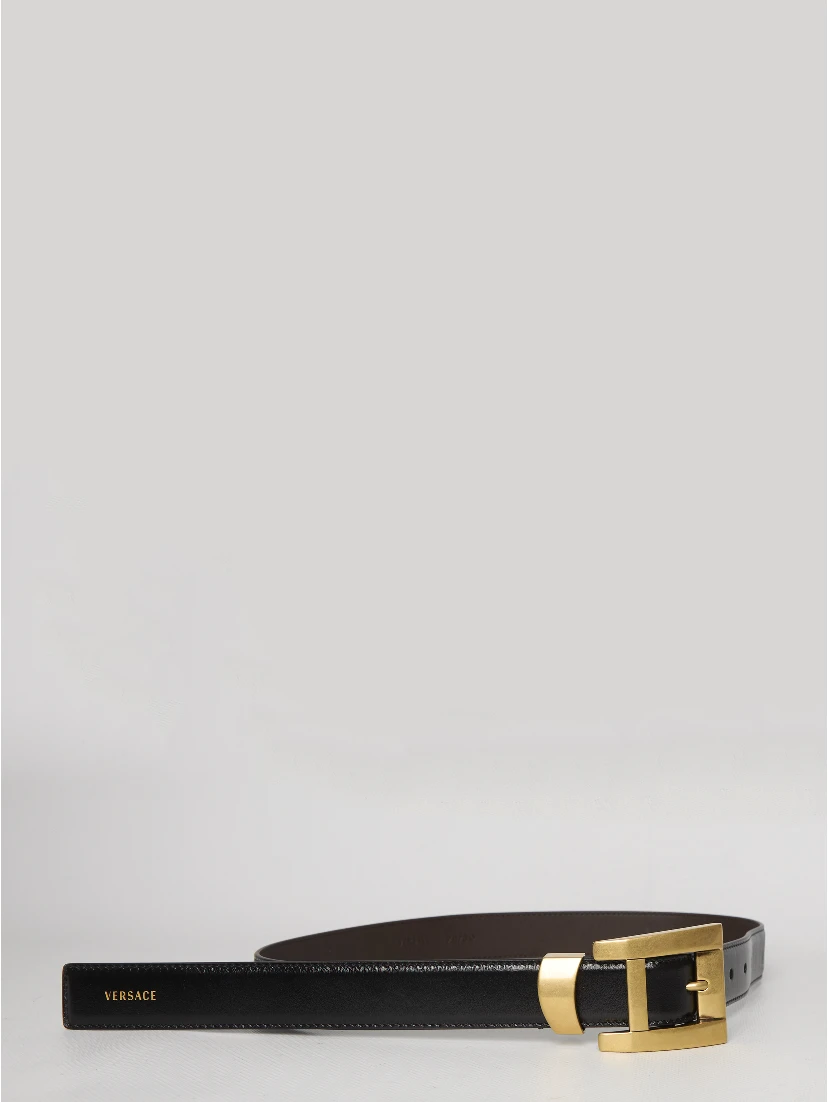 Leather belt