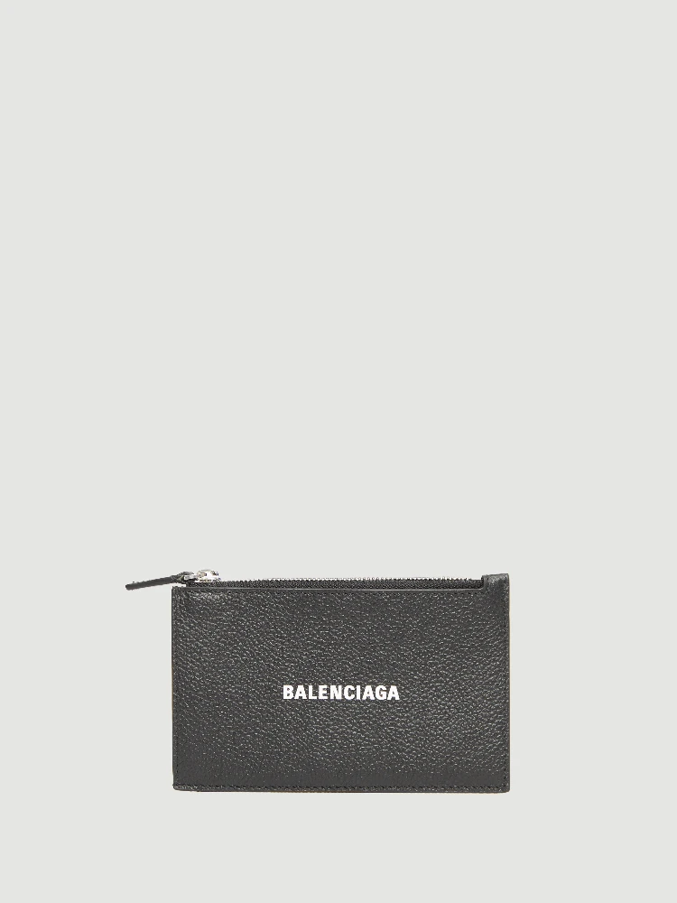 Cash long coin purse and card holder