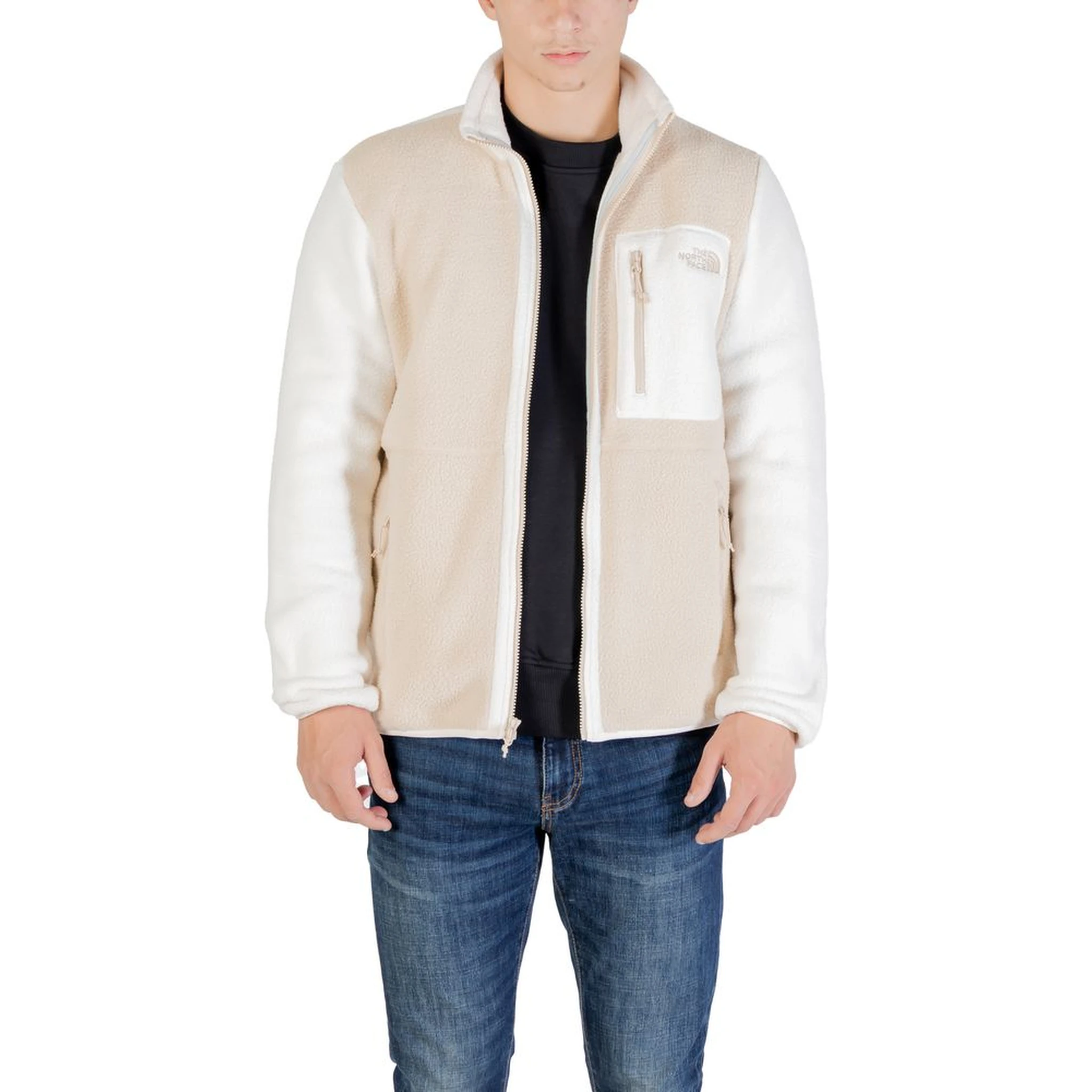 Beige Polyester Sweatshirt