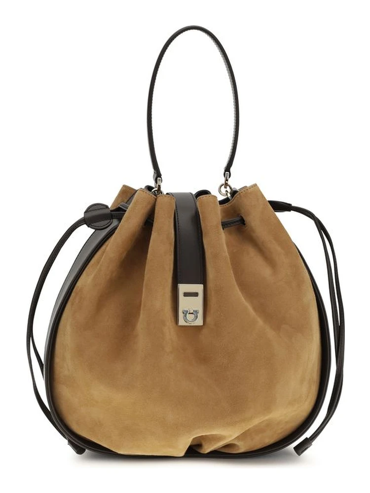 Brown Calf Leather Bos Taurus Shoulder Bag