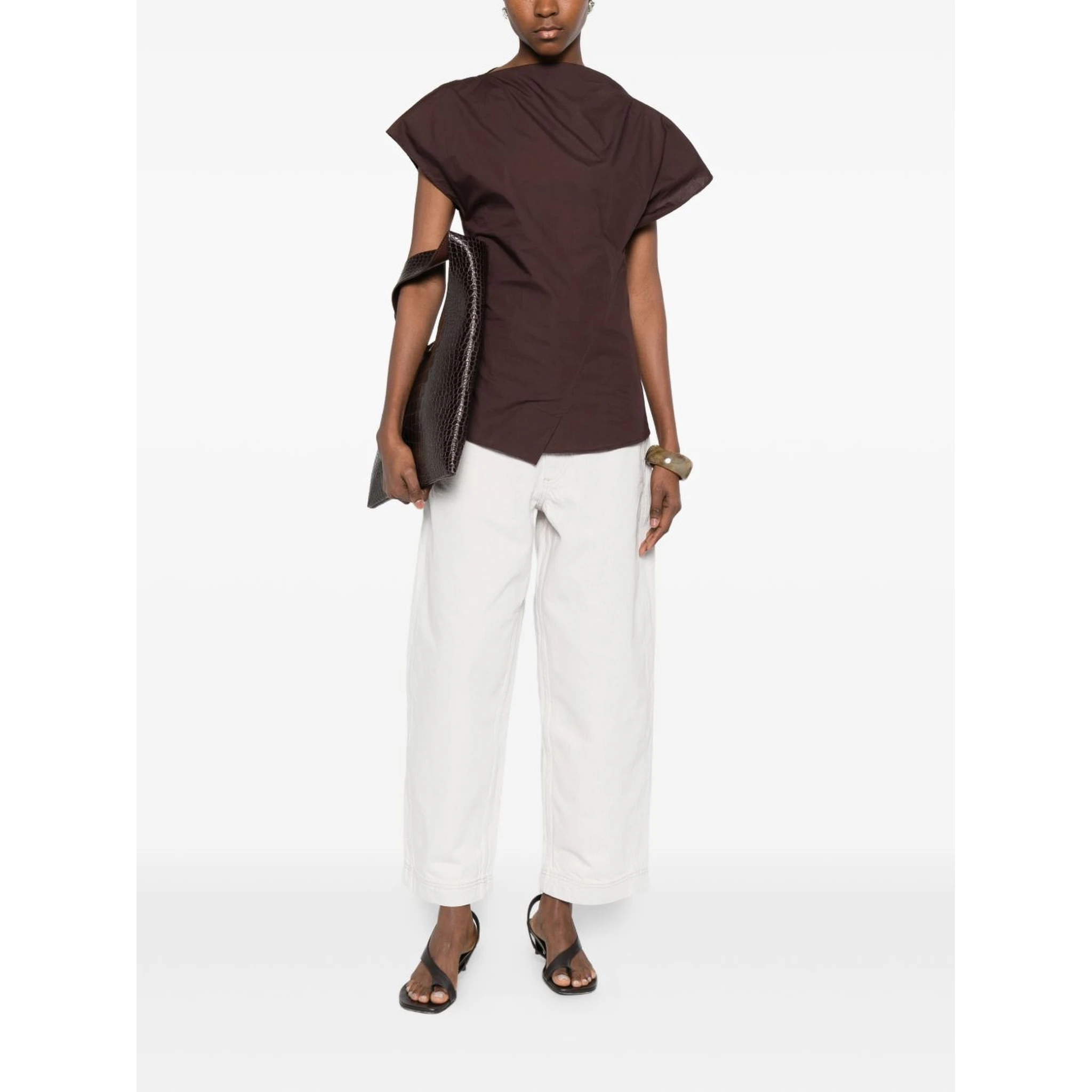 SOEUR Shirts Brown