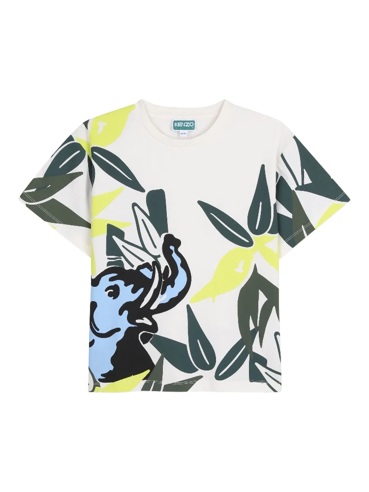 Kenzo Kids T-shirts and Polos White