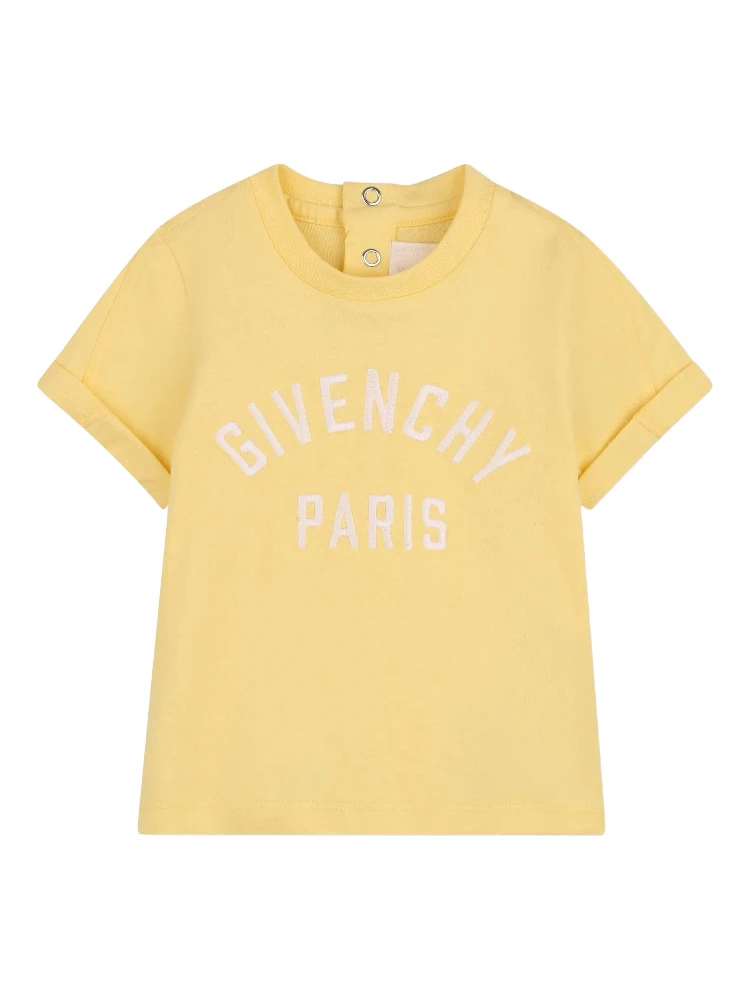 GIVENCHY KIDS T-shirts and Polos Yellow