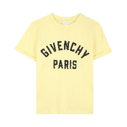 GIVENCHY KIDS T-shirts and Polos Yellow