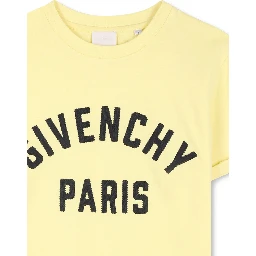 GIVENCHY KIDS T-shirts and Polos Yellow
