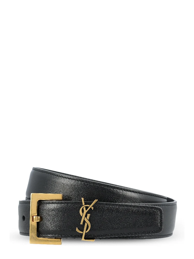 Saint Laurent  Belts Black