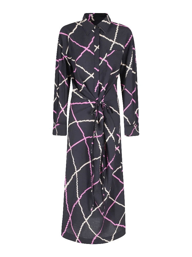 FLOUNCED DRESS