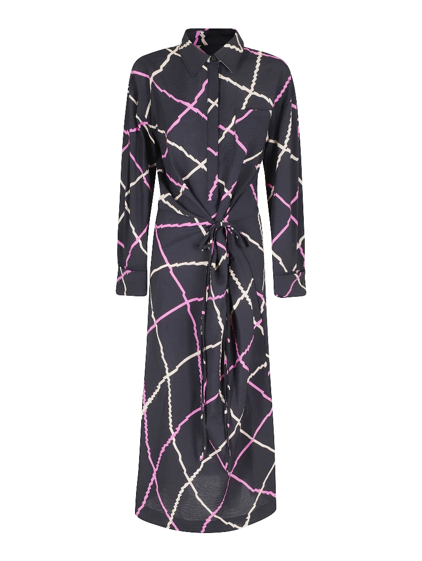 FLOUNCED DRESS