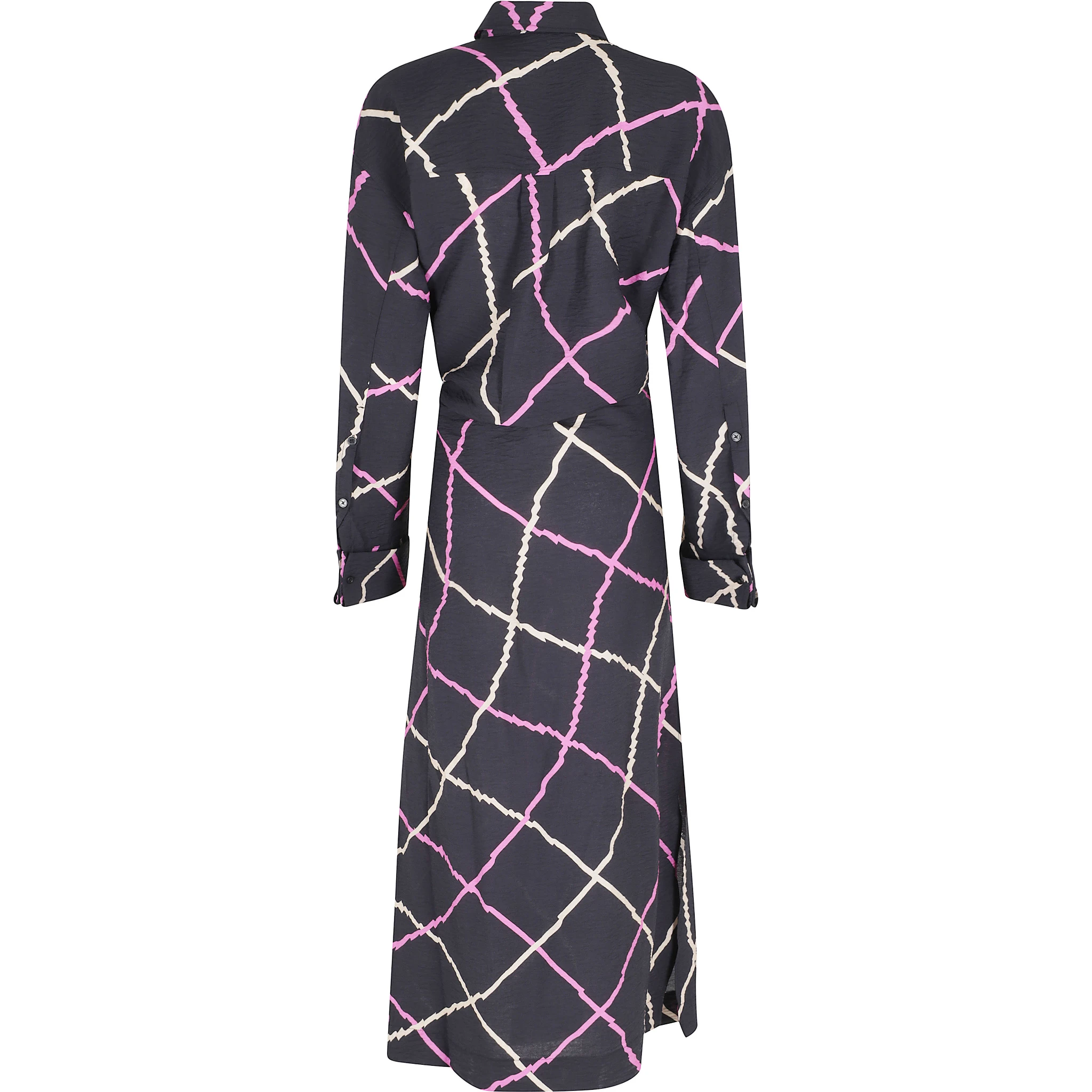 FLOUNCED DRESS