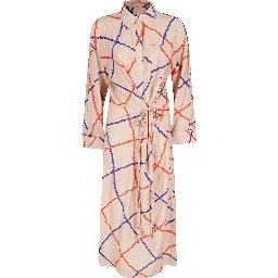 FLOUNCED DRESS