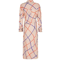 FLOUNCED DRESS