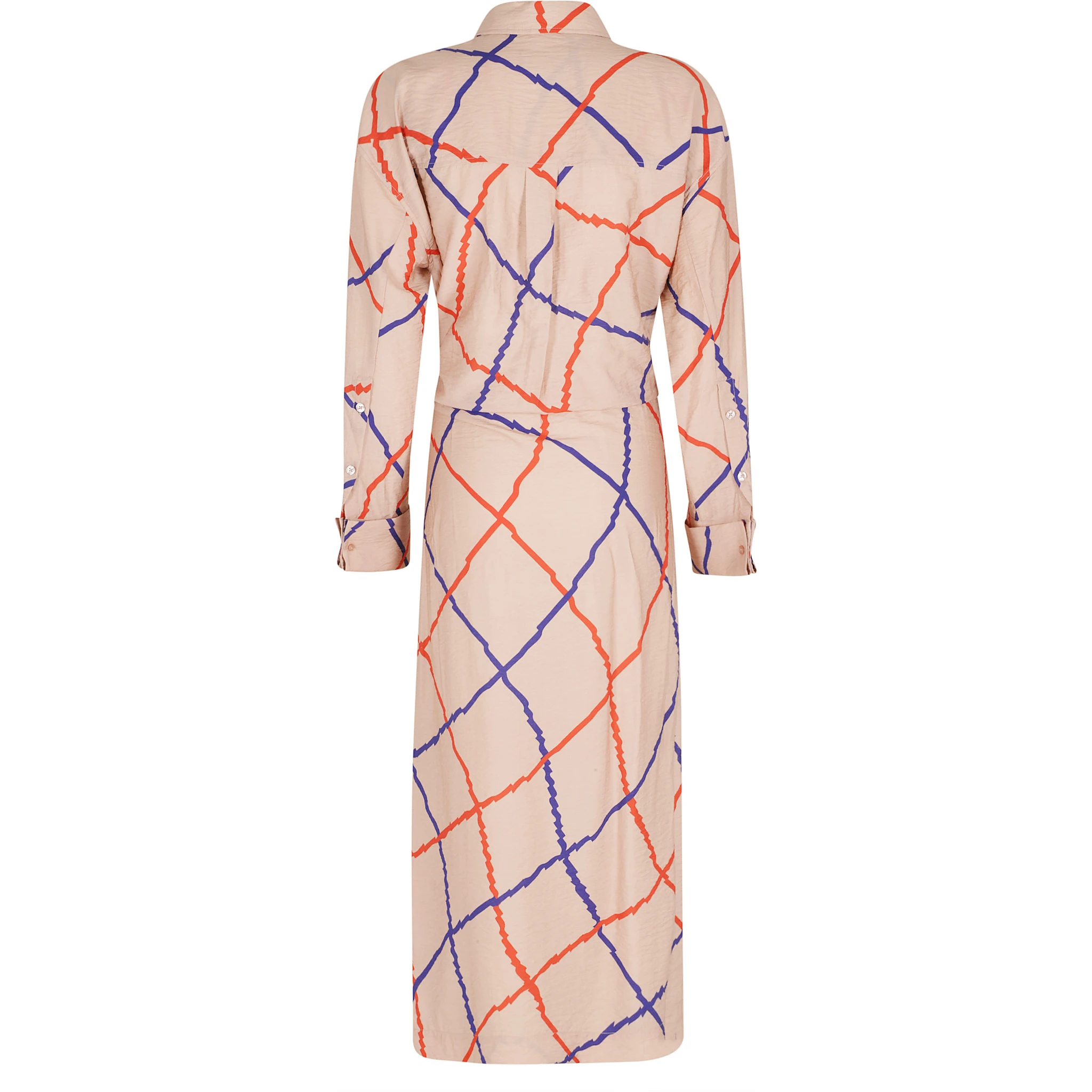 FLOUNCED DRESS