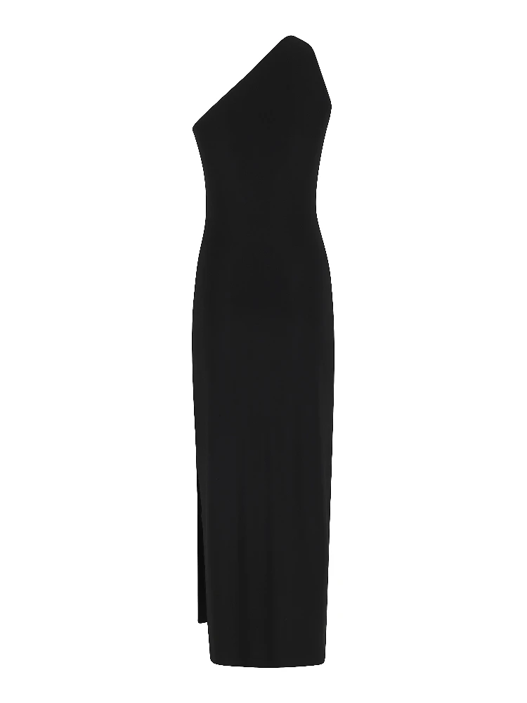 ONE SHOULDER LONG DRESS W SIDE SLIT alternative