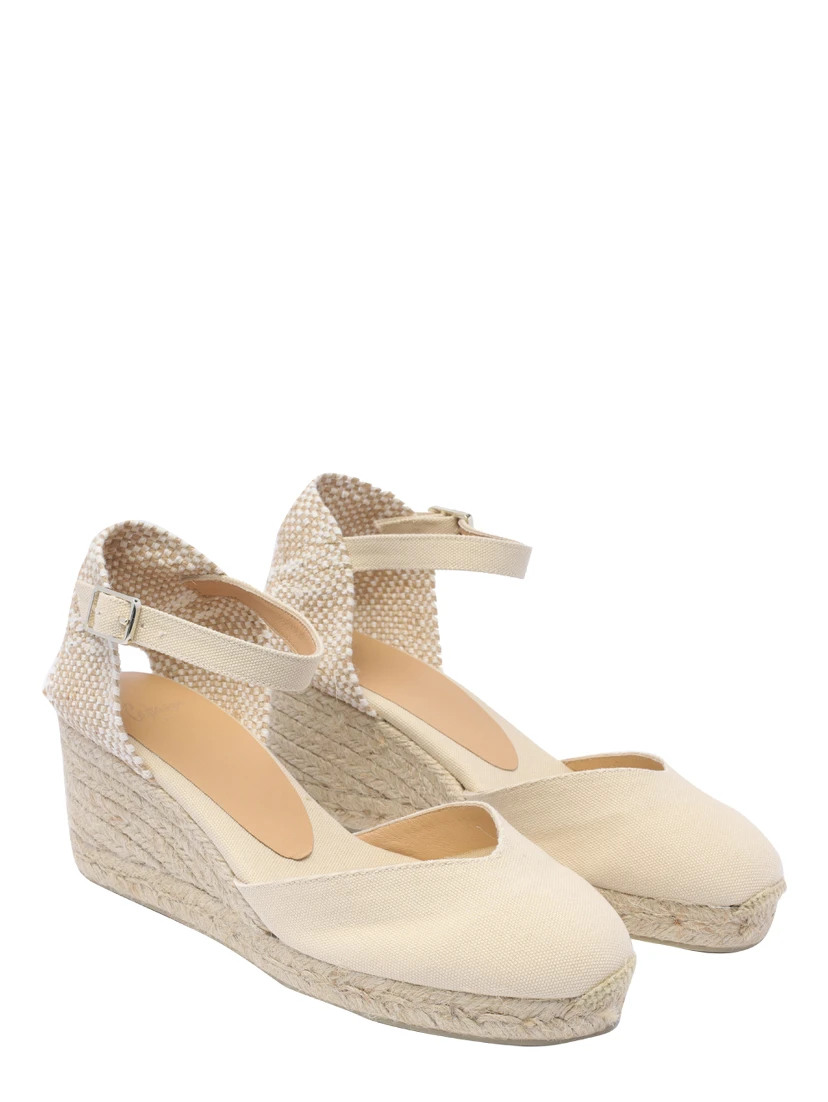 Castaner Sandals White