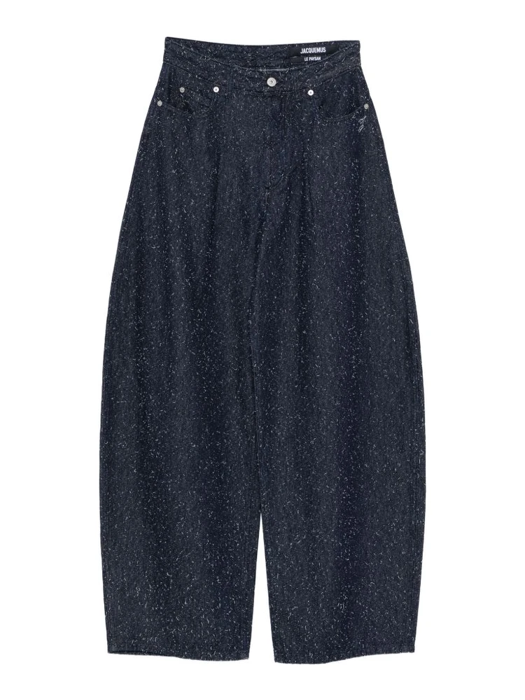 JACQUEMUS Trousers Blue