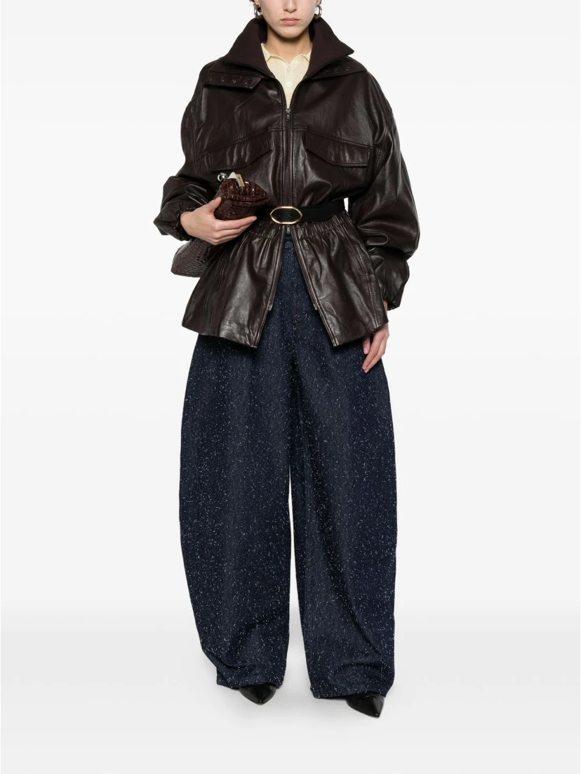 JACQUEMUS Trousers Blue
