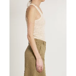 Ribbed tank top