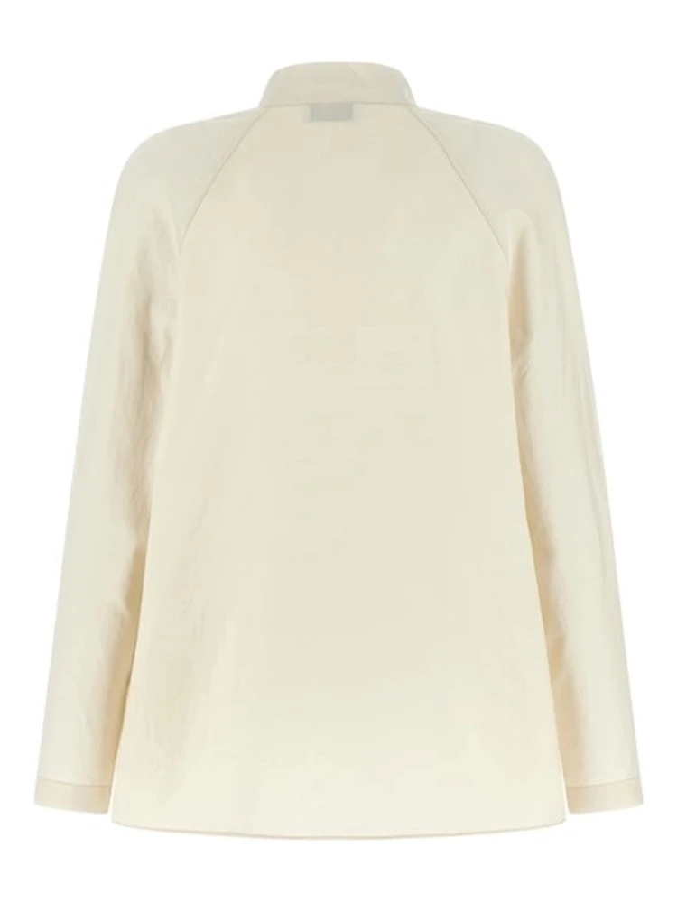 Ascot collar blouse alternative