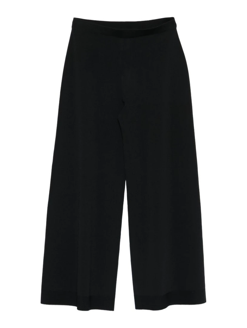 D EXTERIOR Trousers Black