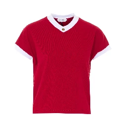 Versace T-shirts and Polos Red