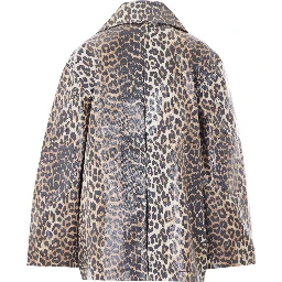 GANNI Jackets Brown