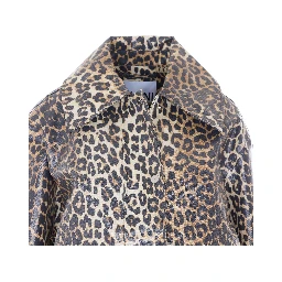 GANNI Jackets Brown