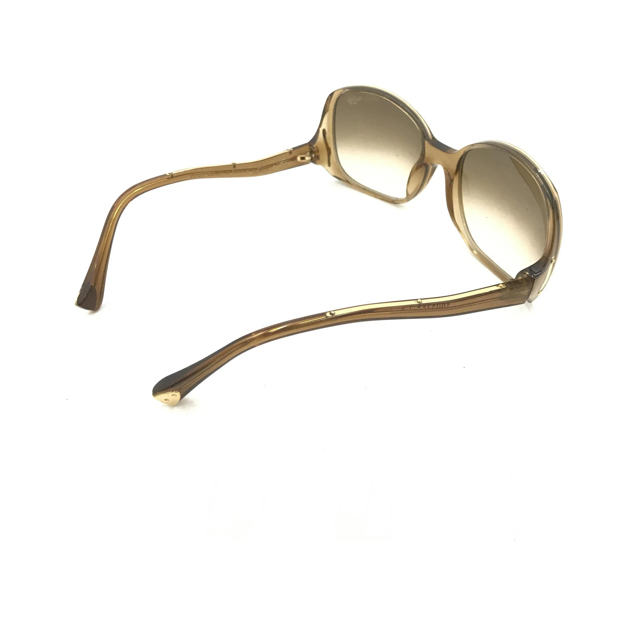 Brown Speckling Acetate Frame Sunglasses