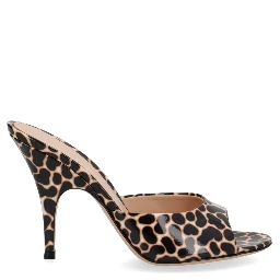 "SOFIA" MULE WITH HEEL