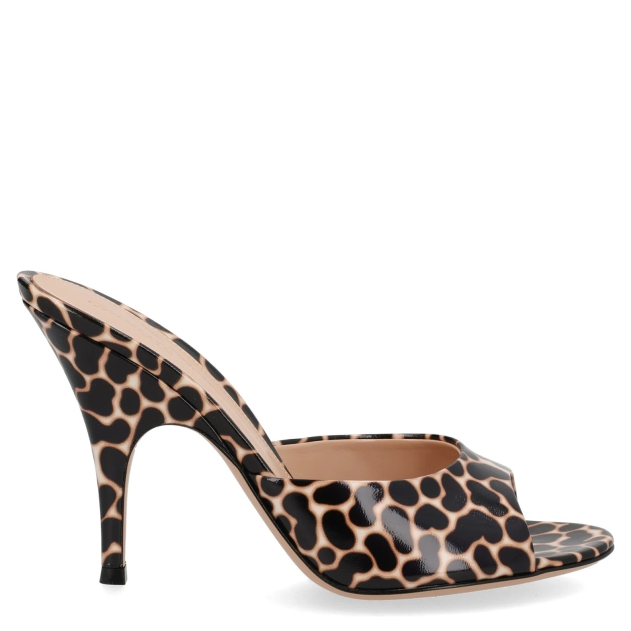 "SOFIA" MULE WITH HEEL