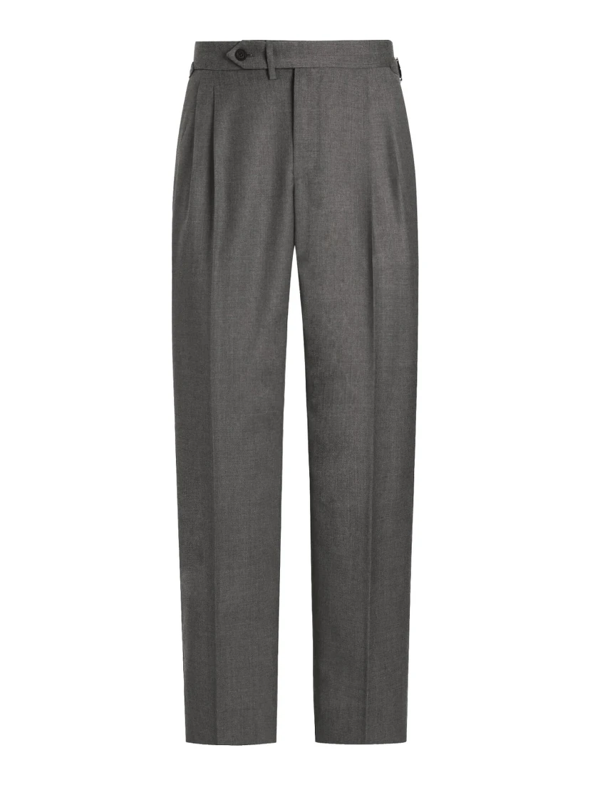 WOOL CANVAS PANTS