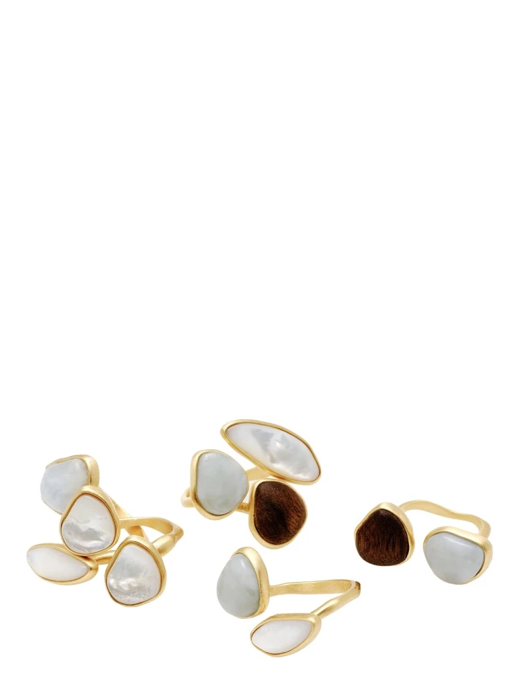 "INA" RING SET