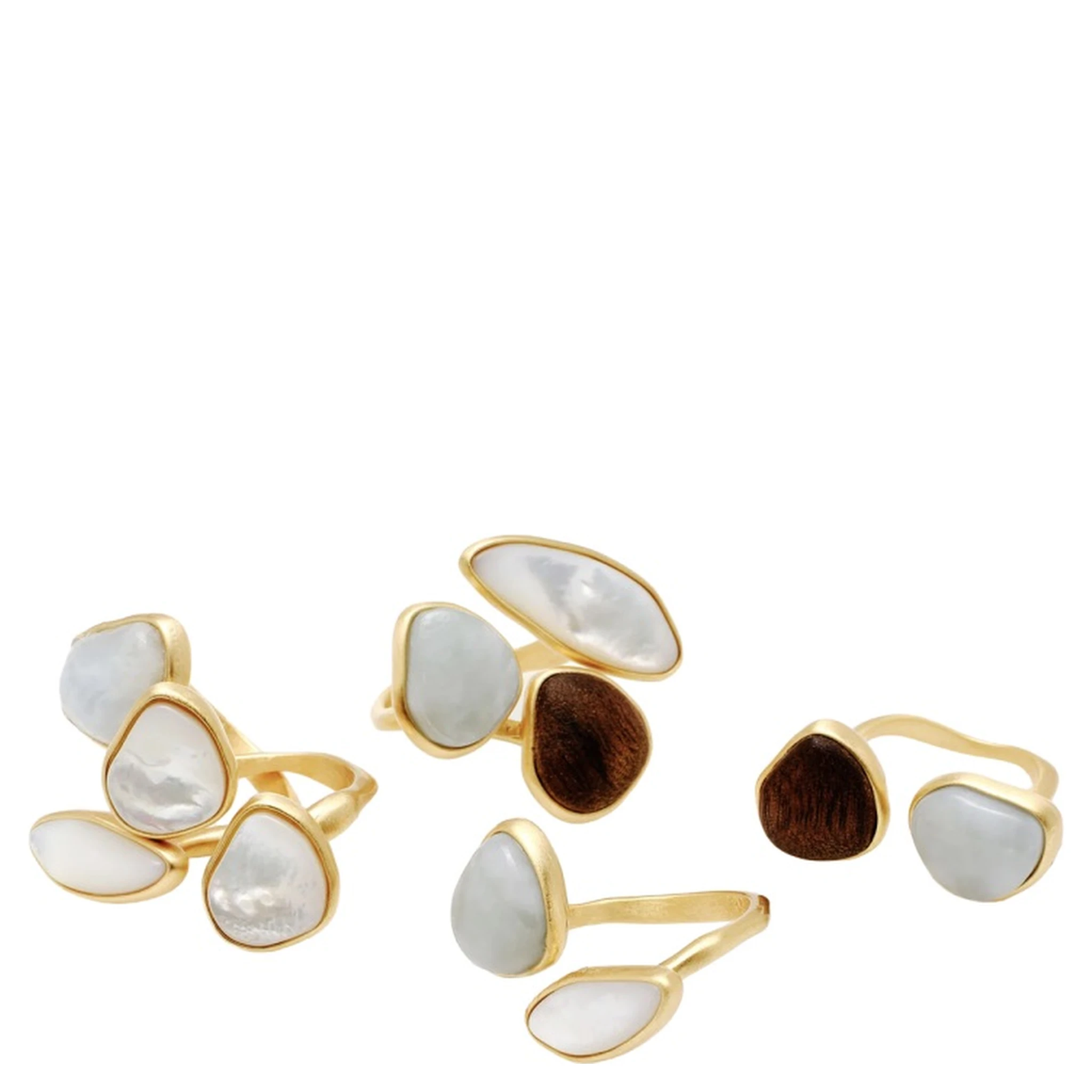 "INA" RING SET
