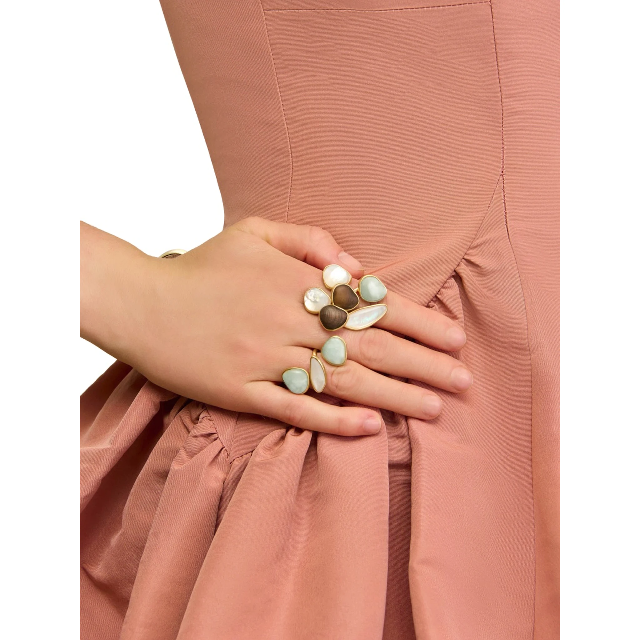 "INA" RING SET