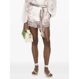 Luna scarf shorts