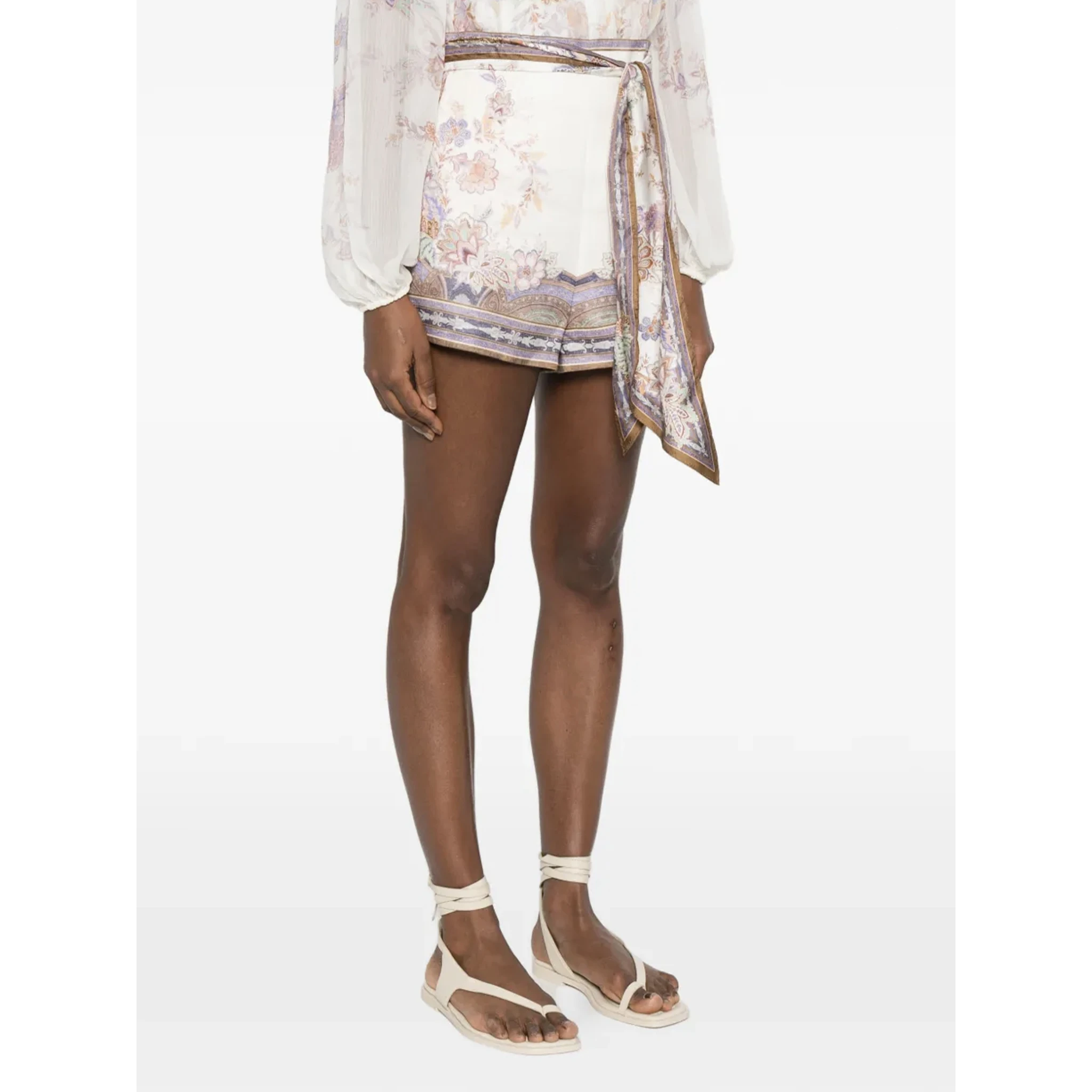 Luna scarf shorts