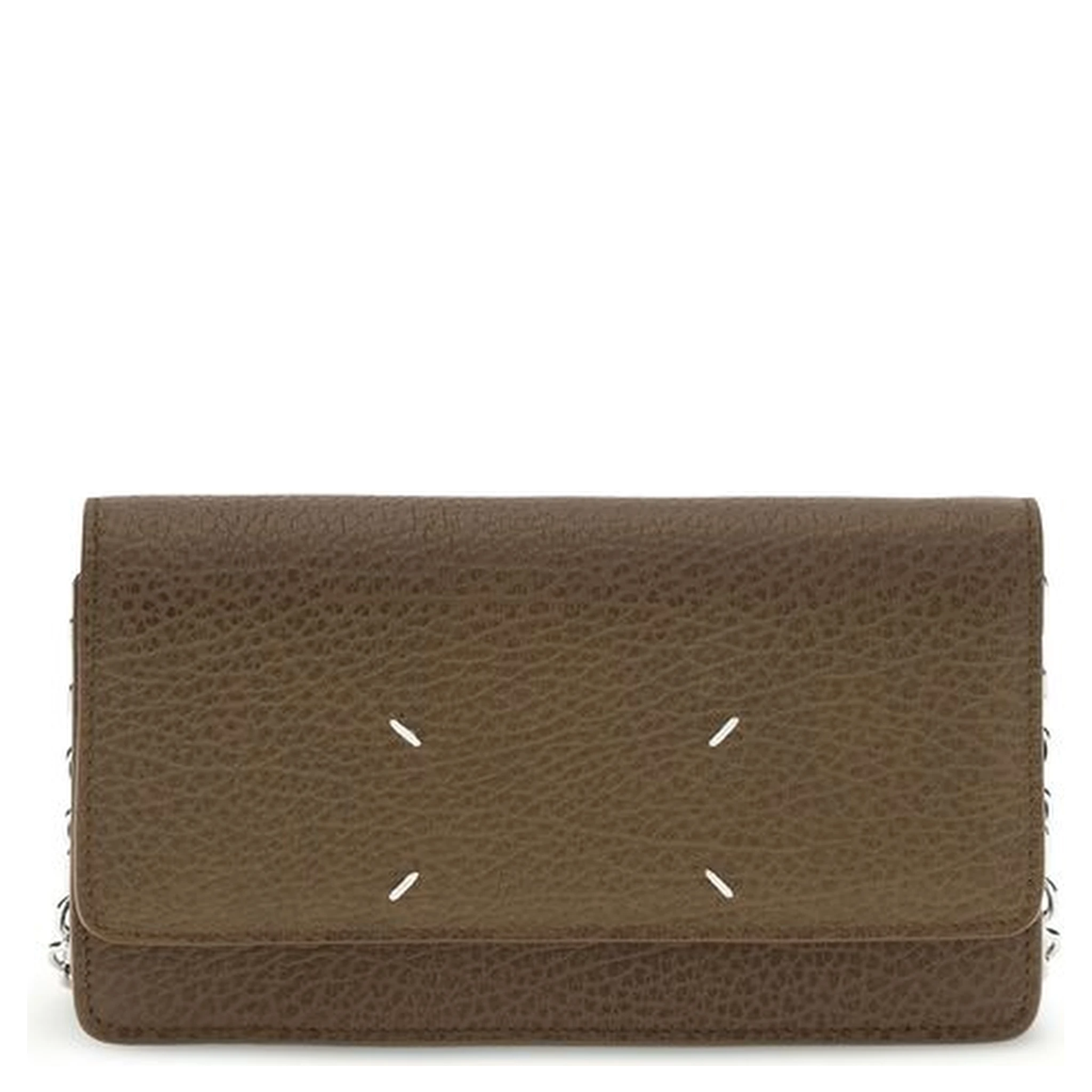 Brown Calf Leather Bos Taurus Wallet