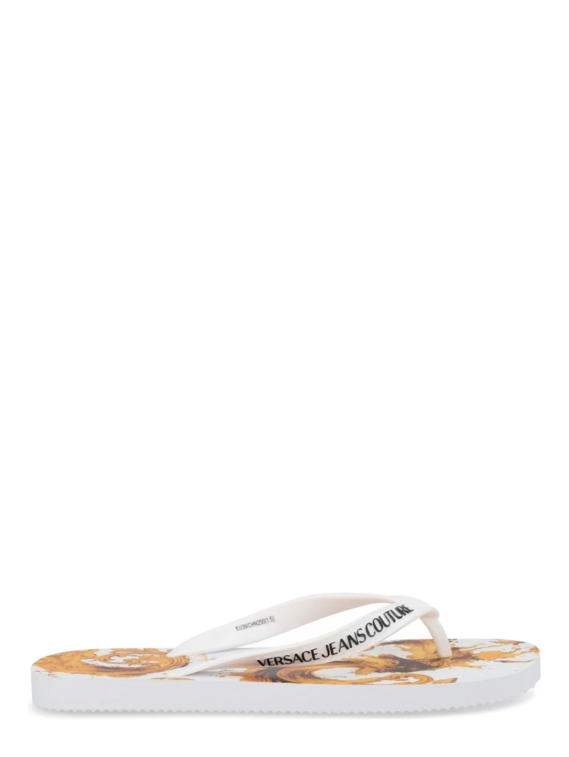 THONG SANDAL WITH LOGO