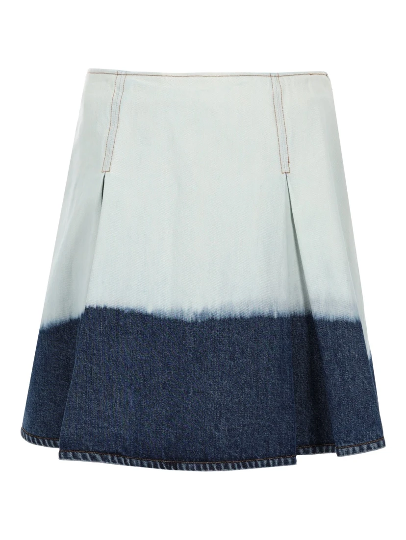 DENIM MIDI SKIRT