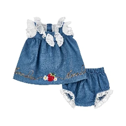 Monnalisa Clothing.... Clear Blue
