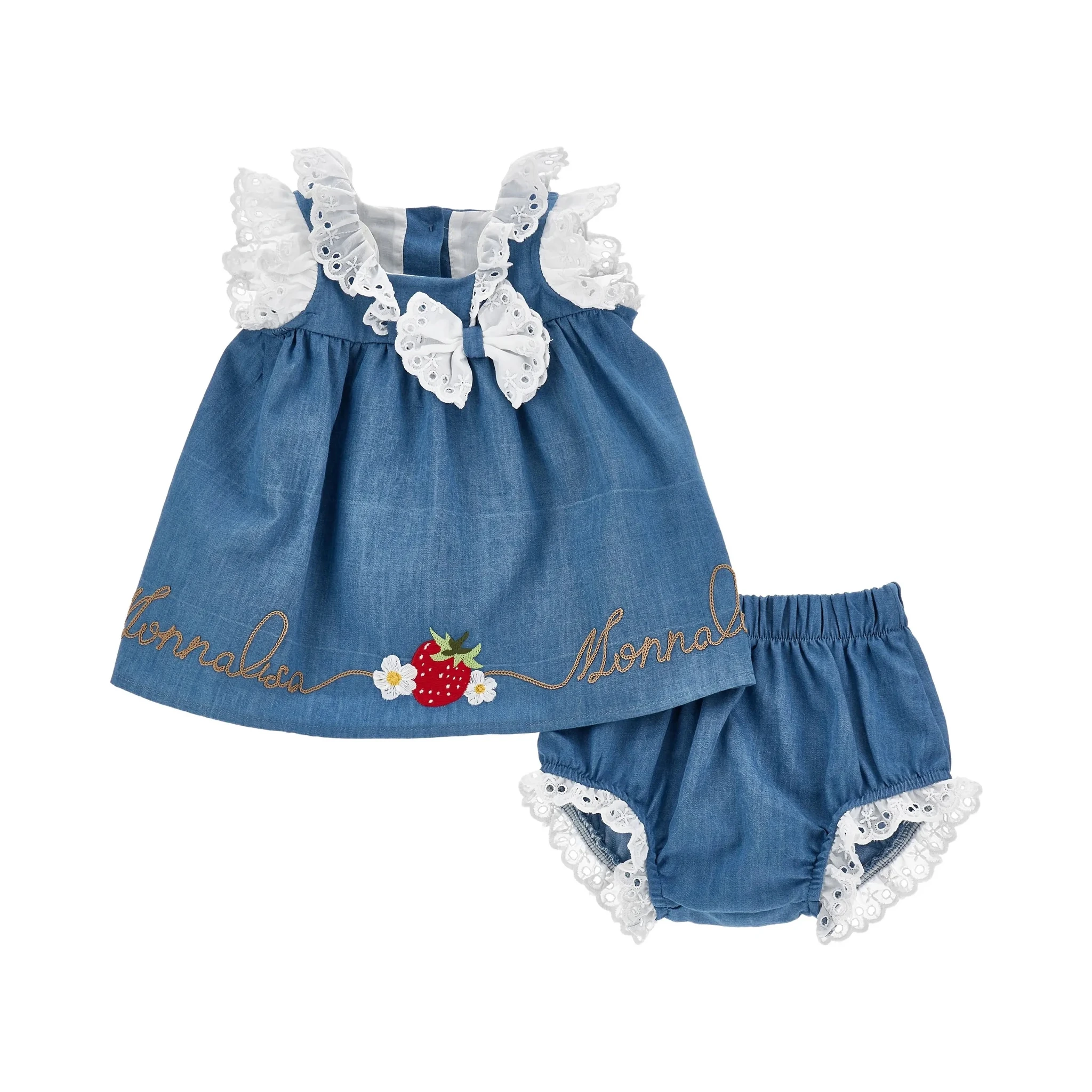 Monnalisa Clothing.... Clear Blue
